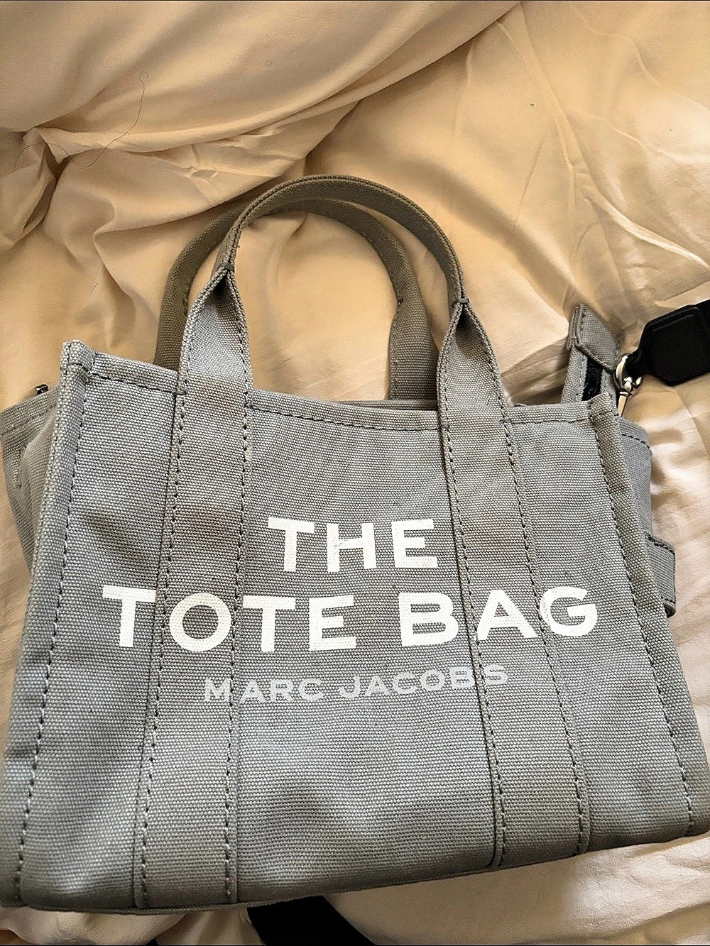 Marc Jacobs The Micro Tote Bag Gray